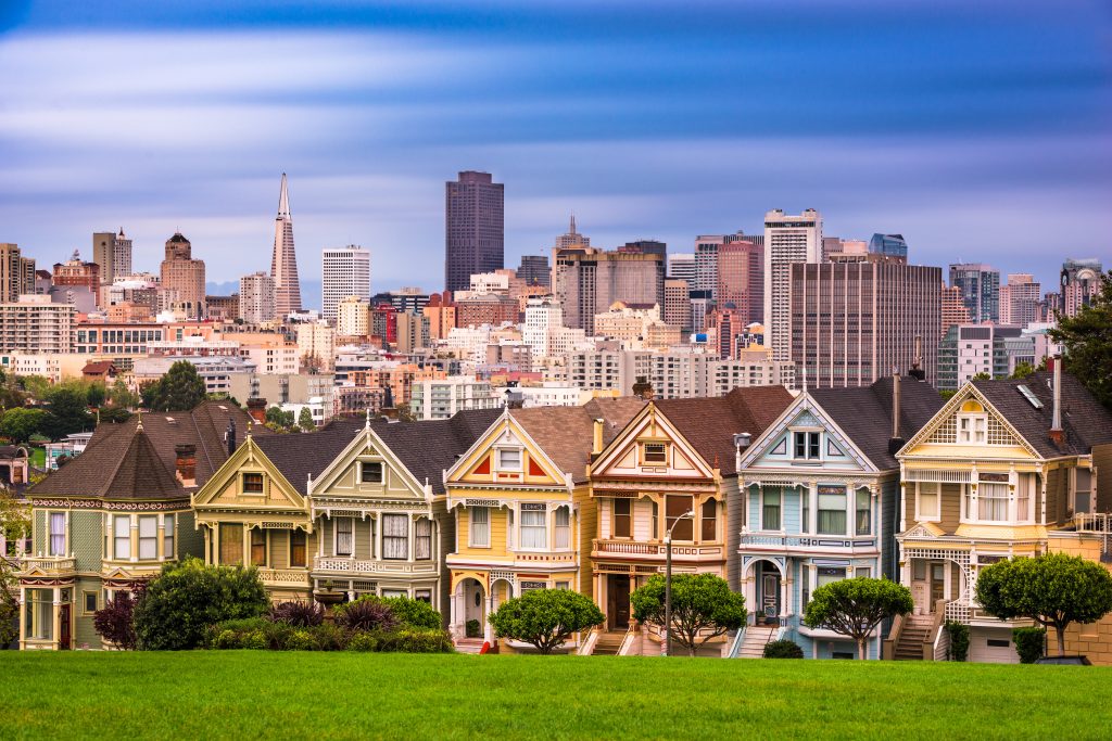 san francisco, california skyline